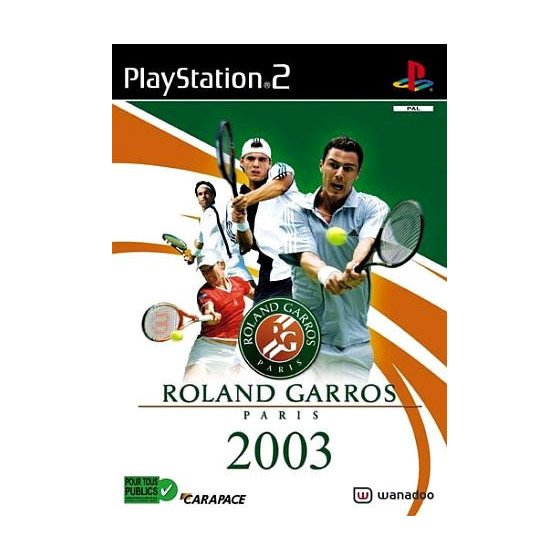 PS2 ROLAND GARROS 2003 CIB