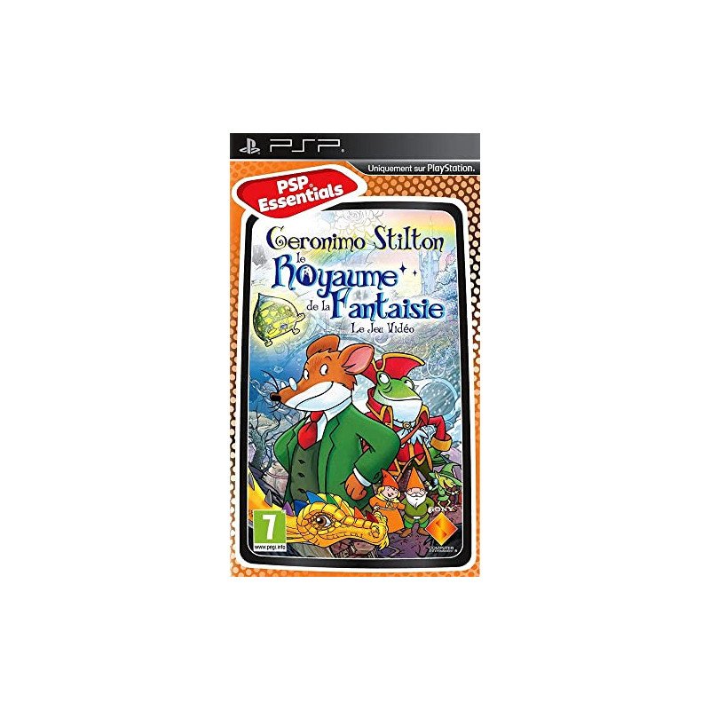 PSP Geronimo Stilton Le Royaume De La Fantaisie Essen Cib