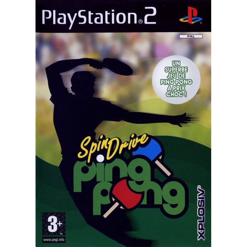 PS2 Spindrive Ping Pong Cib