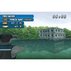PS2 Bass Master Fishing Cib