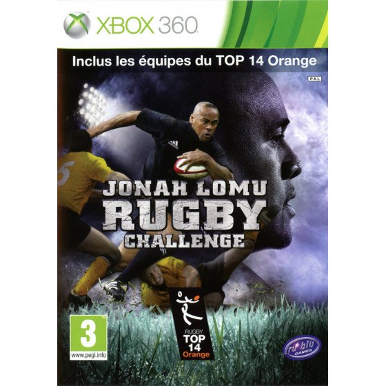 XBOX 360 Jonah Lomu Rugby Challenge Cib
