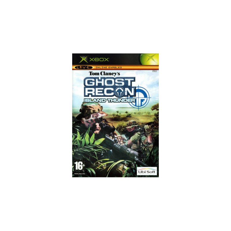 Xbox 1ere Ghost Recon Island Thunder Cib