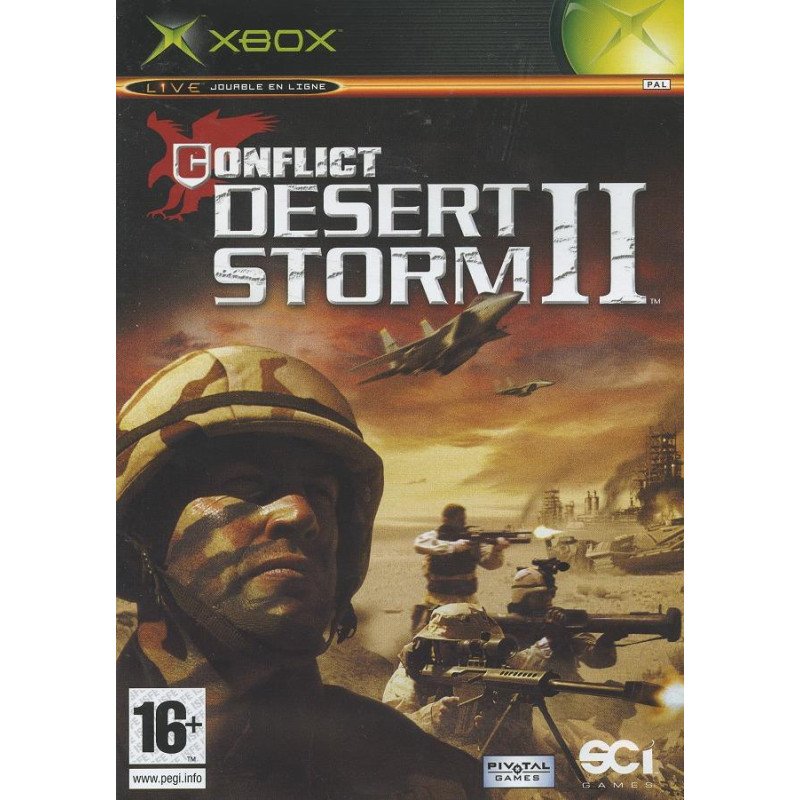 Xbox 1ere Conflict Desert Storm 2 Cib