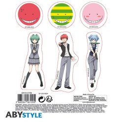 Planche Stickers Assassination Classroom