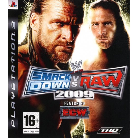 PS3 SMACKDOWN VS RAW 2009 SN