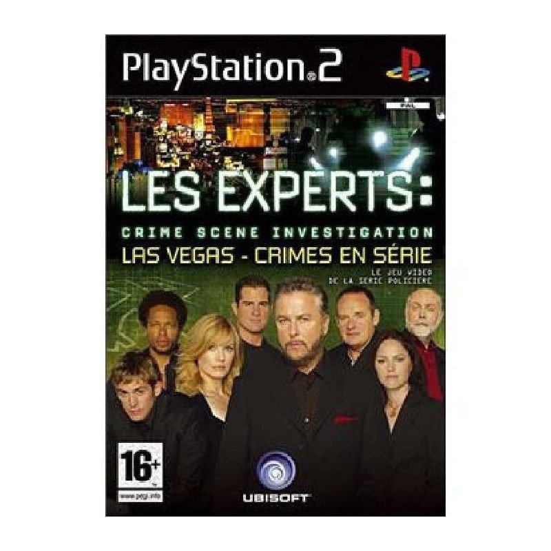PS2 Les Experts Crime  Scene et Las Vegas Crimes En Serie Cib