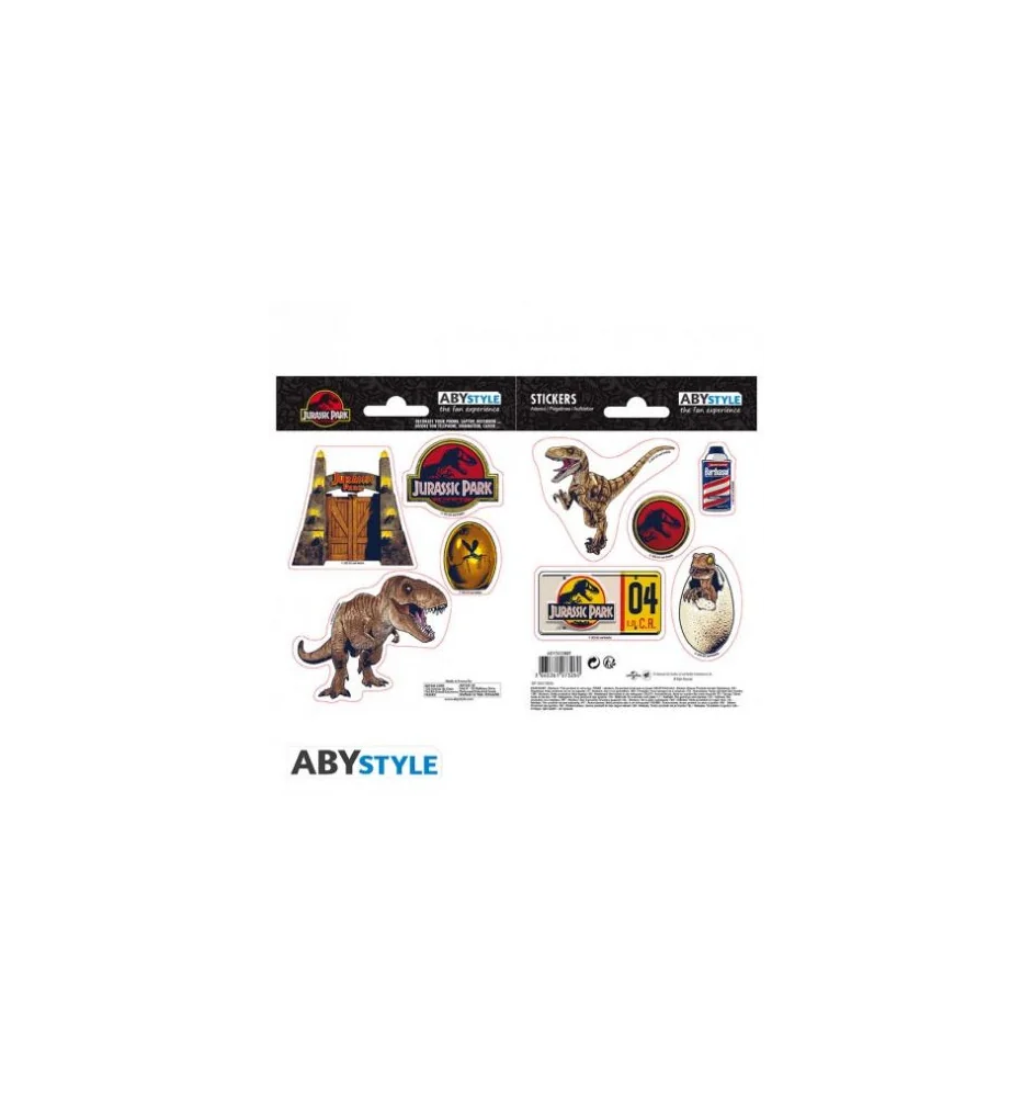Set Stickers Jurassic Park x2