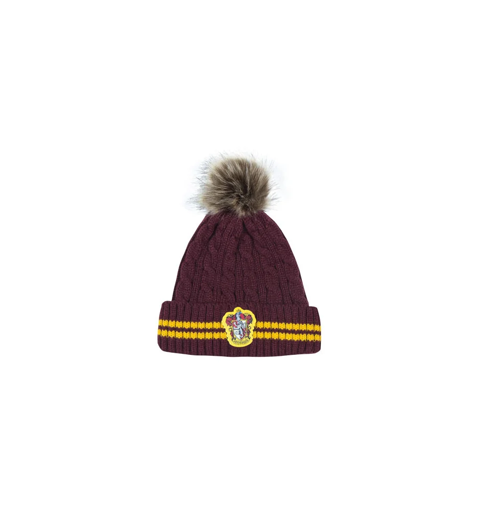 Bonnet Pompon Harry Potter Gryffondor