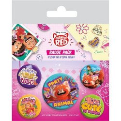 Alerte Rouge Besties Pack 5 Badges