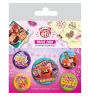 Alerte Rouge Besties Pack 5 Badges