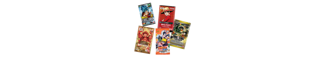 Booster One Piece / Dbz ou Naruto
