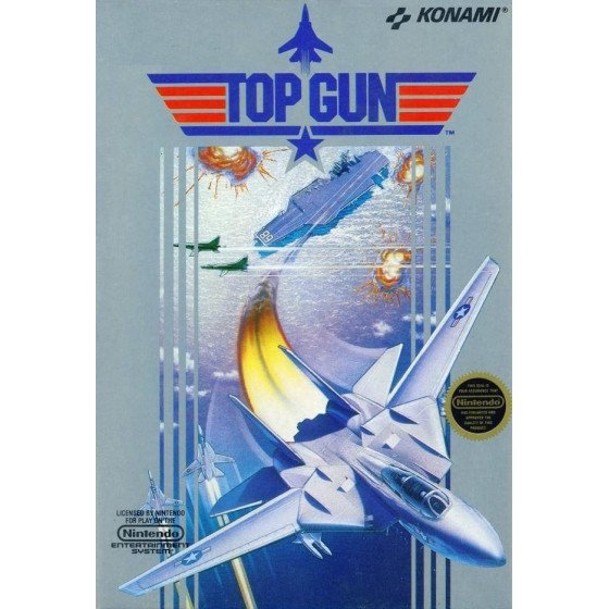 Nes Top Gun Loose