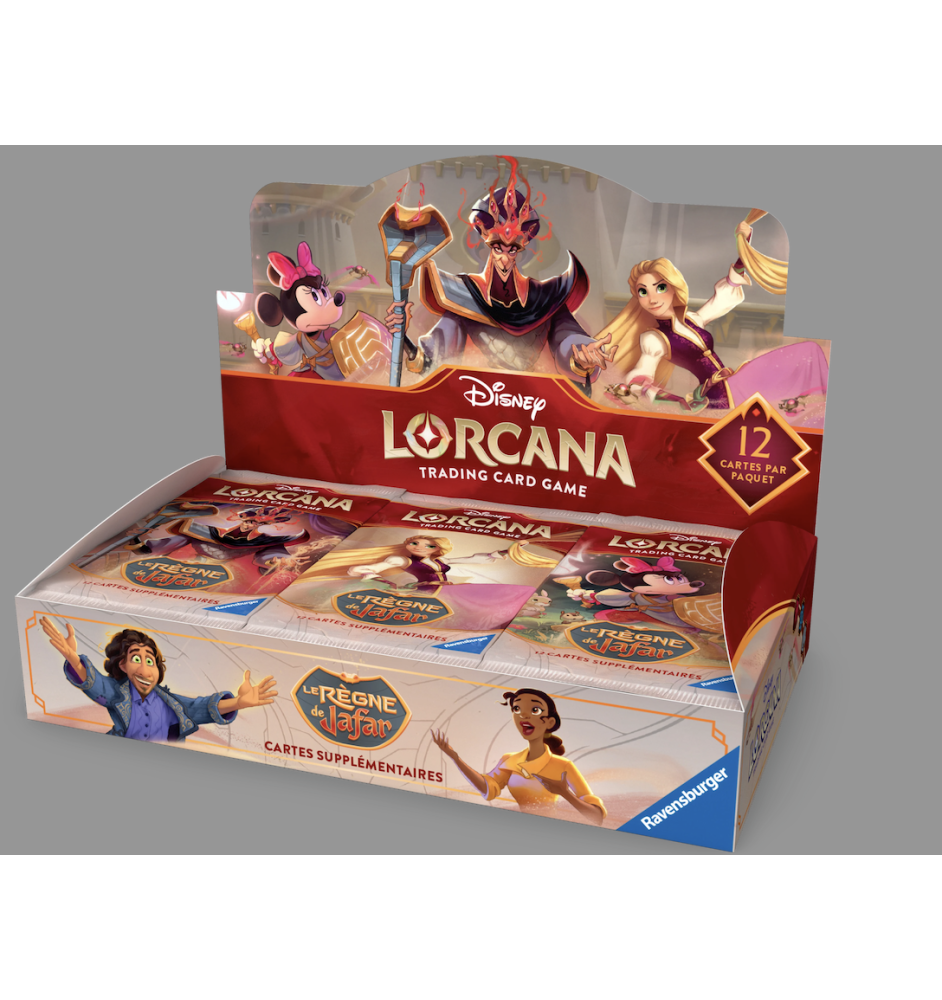 display 24 Boosters Lorcana chapitre 8 Le Règne De Jafar Fr