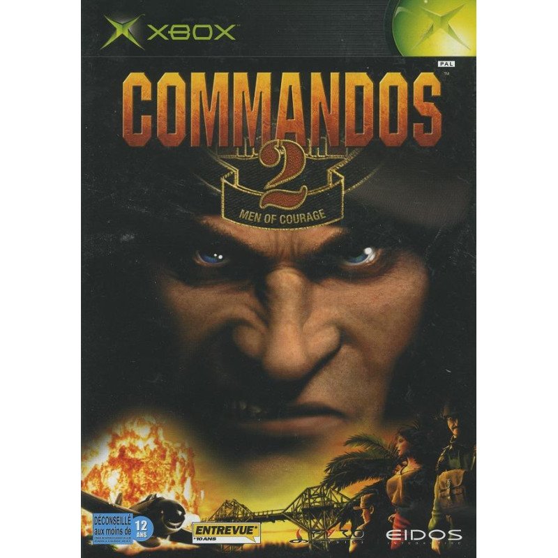 Xbox 1ere Commandos 2 Men Of Courage Cib